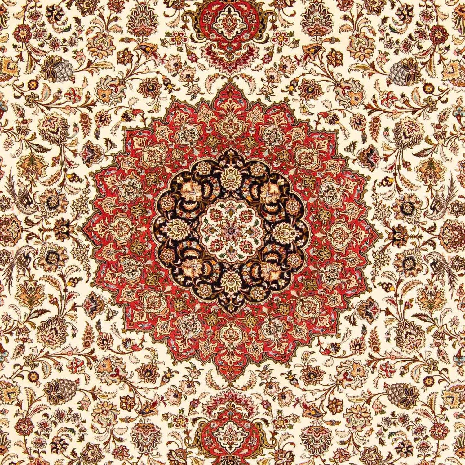 Tapis persan - Tabriz - Royal - 394 x 305 cm - rouge