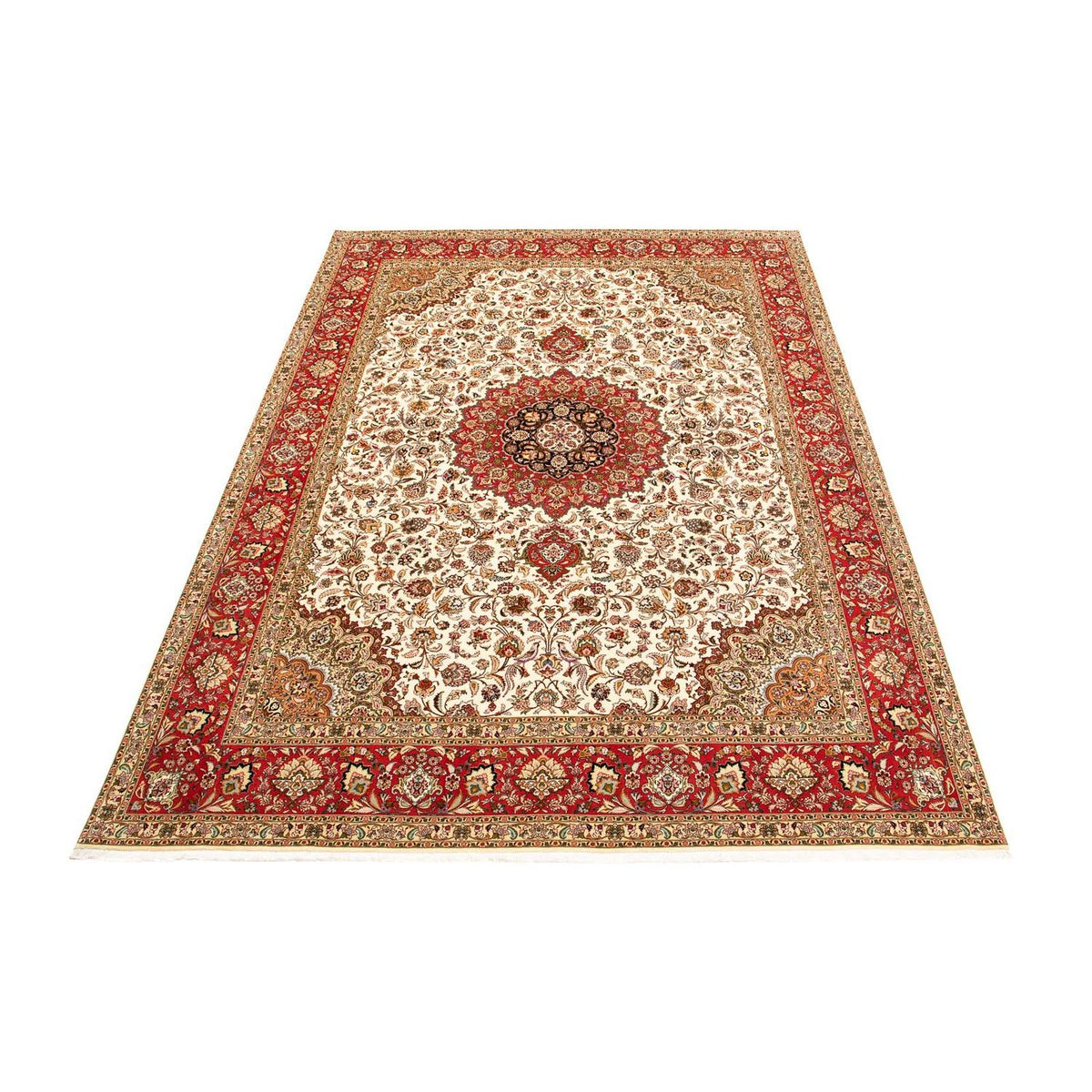Tapis persan - Tabriz - Royal - 394 x 305 cm - rouge