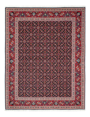 Tapis persan - Tabriz - 202 x 151 cm - rouge