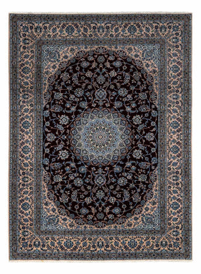 Tapis persan - Nain - Royal - 347 x 248 cm - noir
