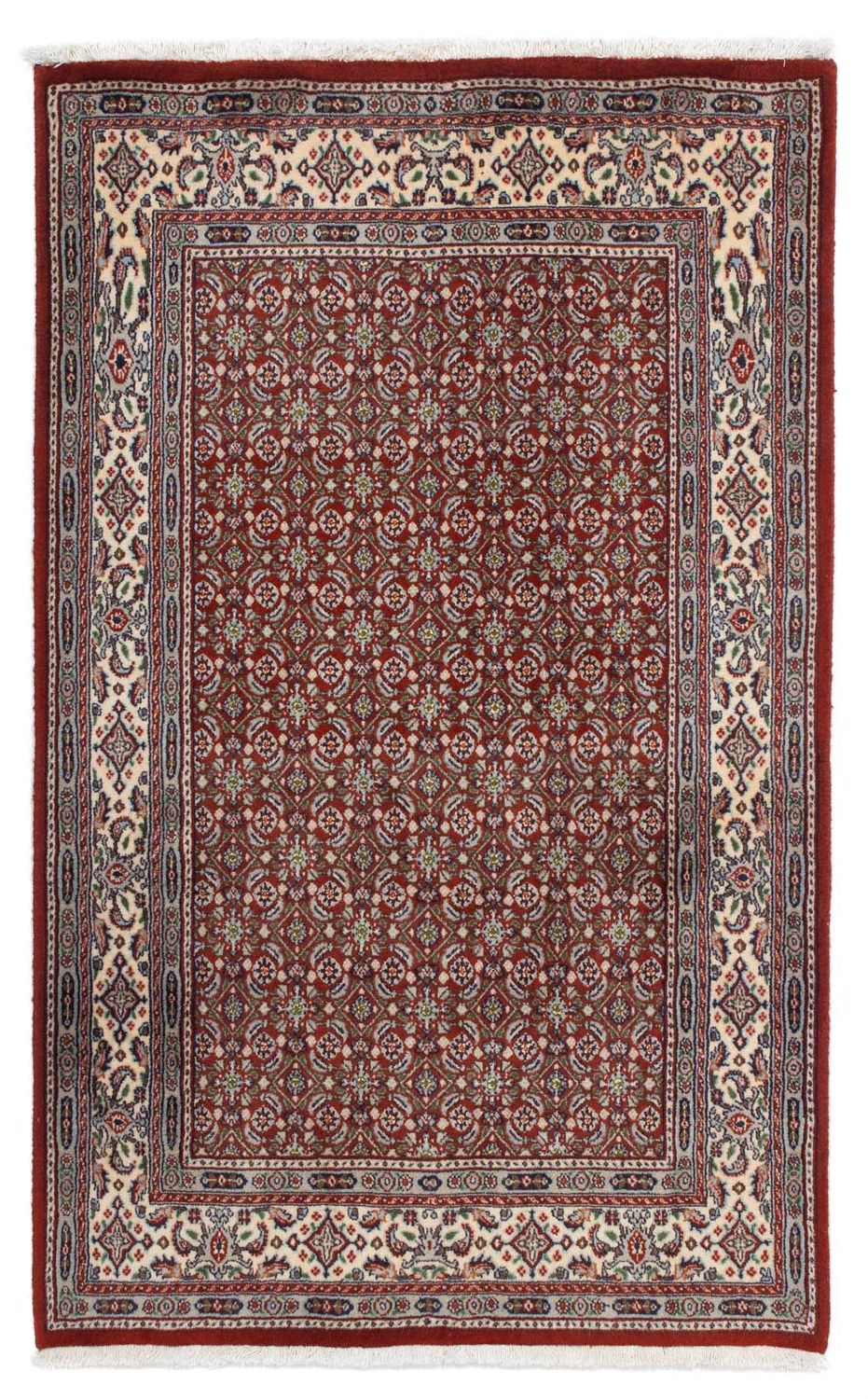 Tapis persan - Classique - 147 x 92 cm - rouge foncé