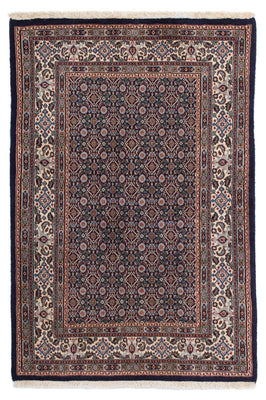 Tapis persan - Classique - 143 x 94 cm - bleu foncé