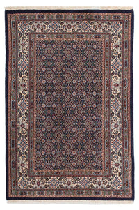 Tapis persan - Classique - 143 x 94 cm - bleu foncé