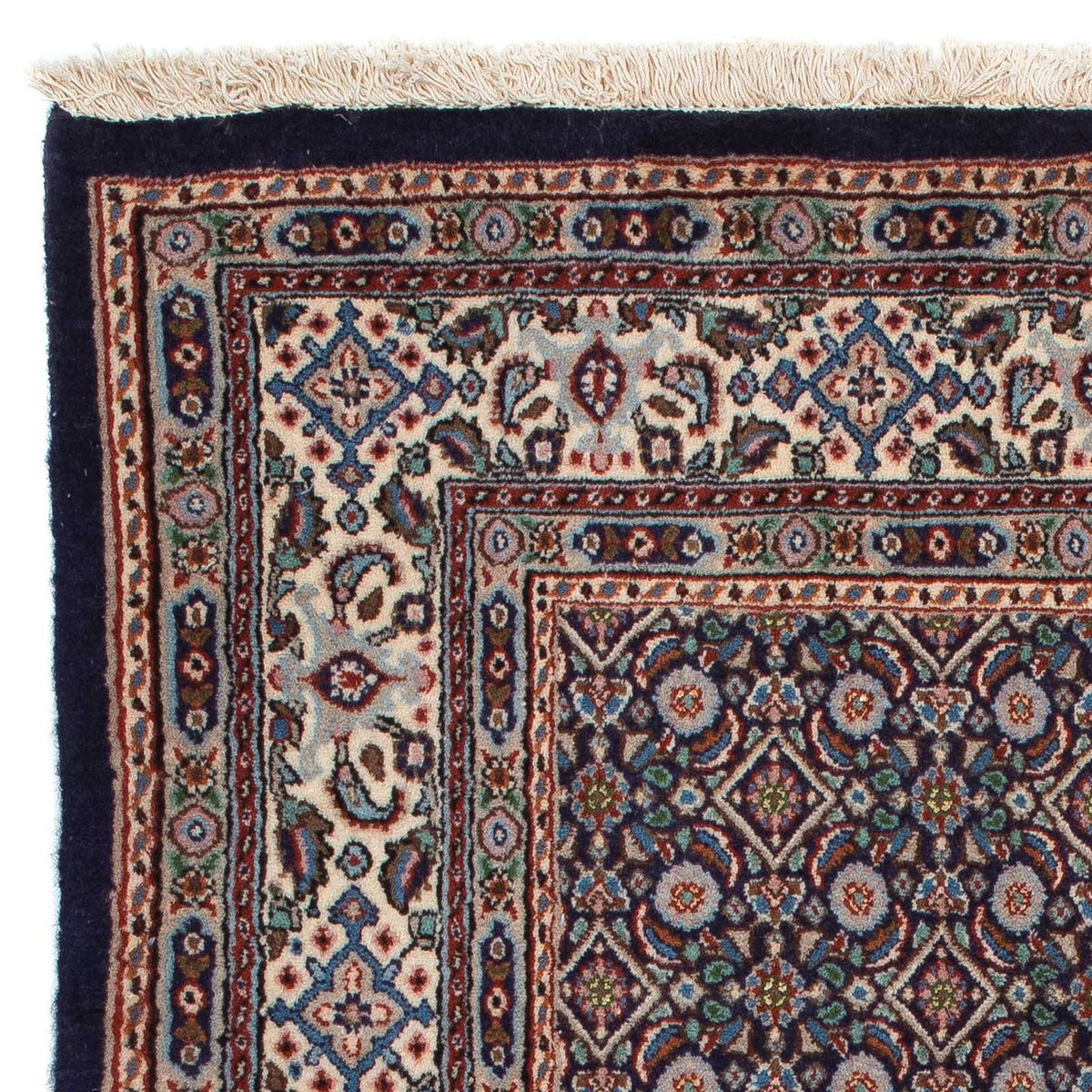 Tapis persan - Classique - 143 x 94 cm - bleu foncé