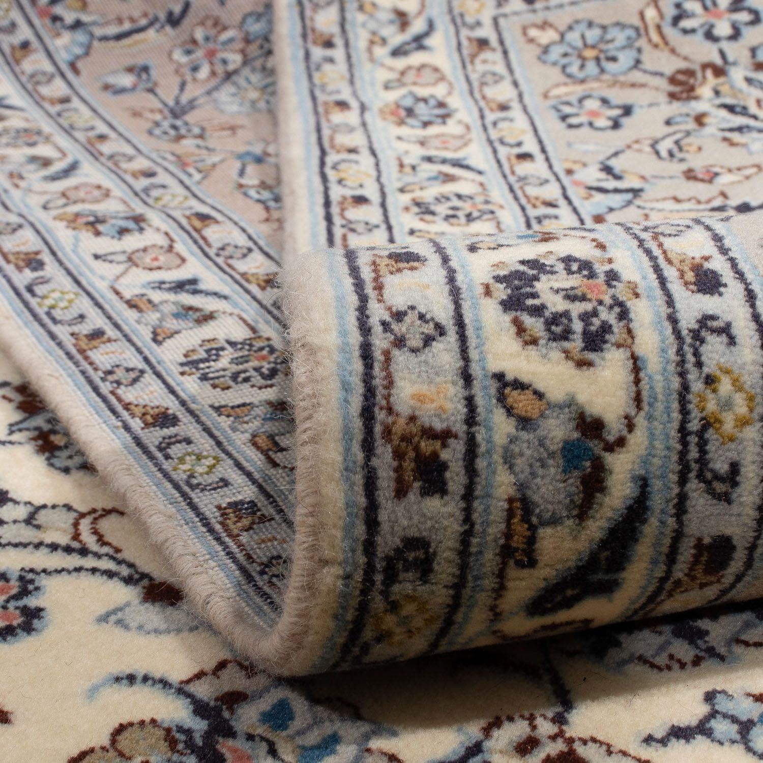 Tapis persan - Keshan - 352 x 248 cm - beige