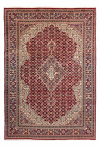 Tapis persan - Tabriz - Royal - 292 x 210 cm - rouge foncé