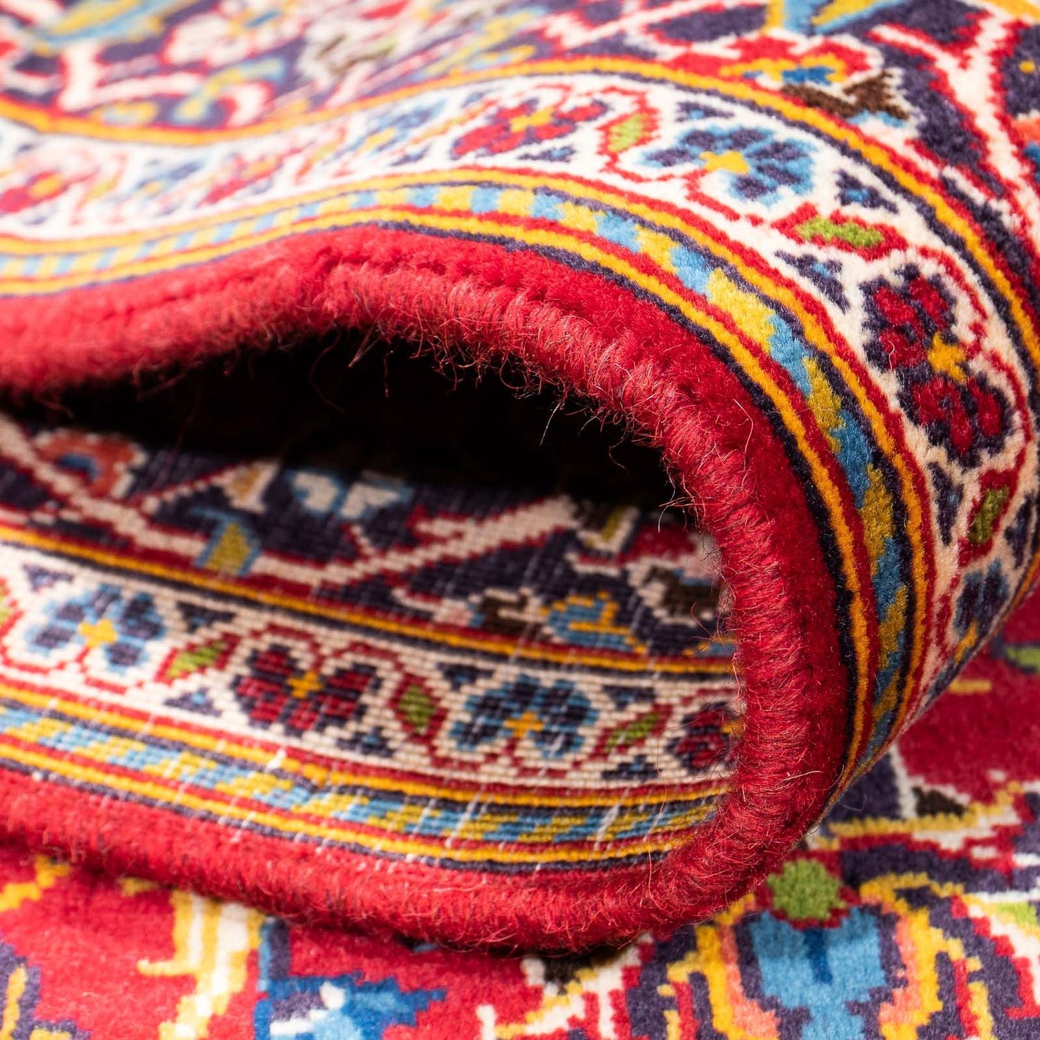Tapis persan - Keshan - 226 x 137 cm - rouge