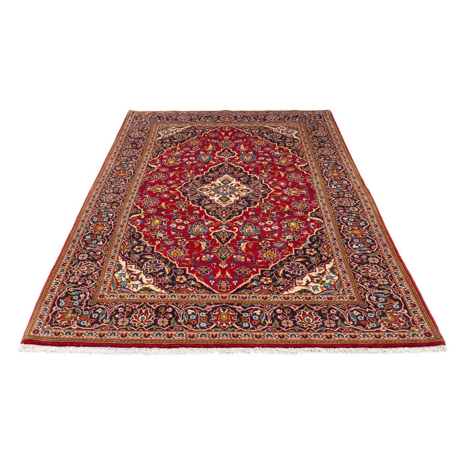 Tapis persan - Keshan - 226 x 137 cm - rouge