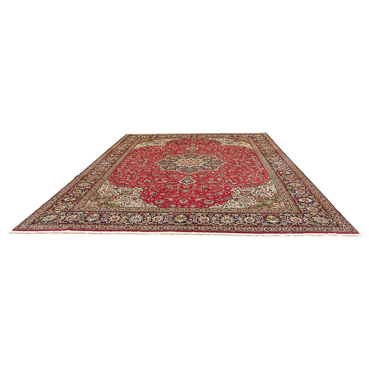 Tapis persan - Tabriz - Royal - 405 x 300 cm - rouge