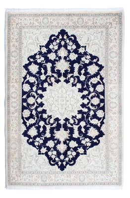 Tapis persan - Nain - 189 x 130 cm - beige