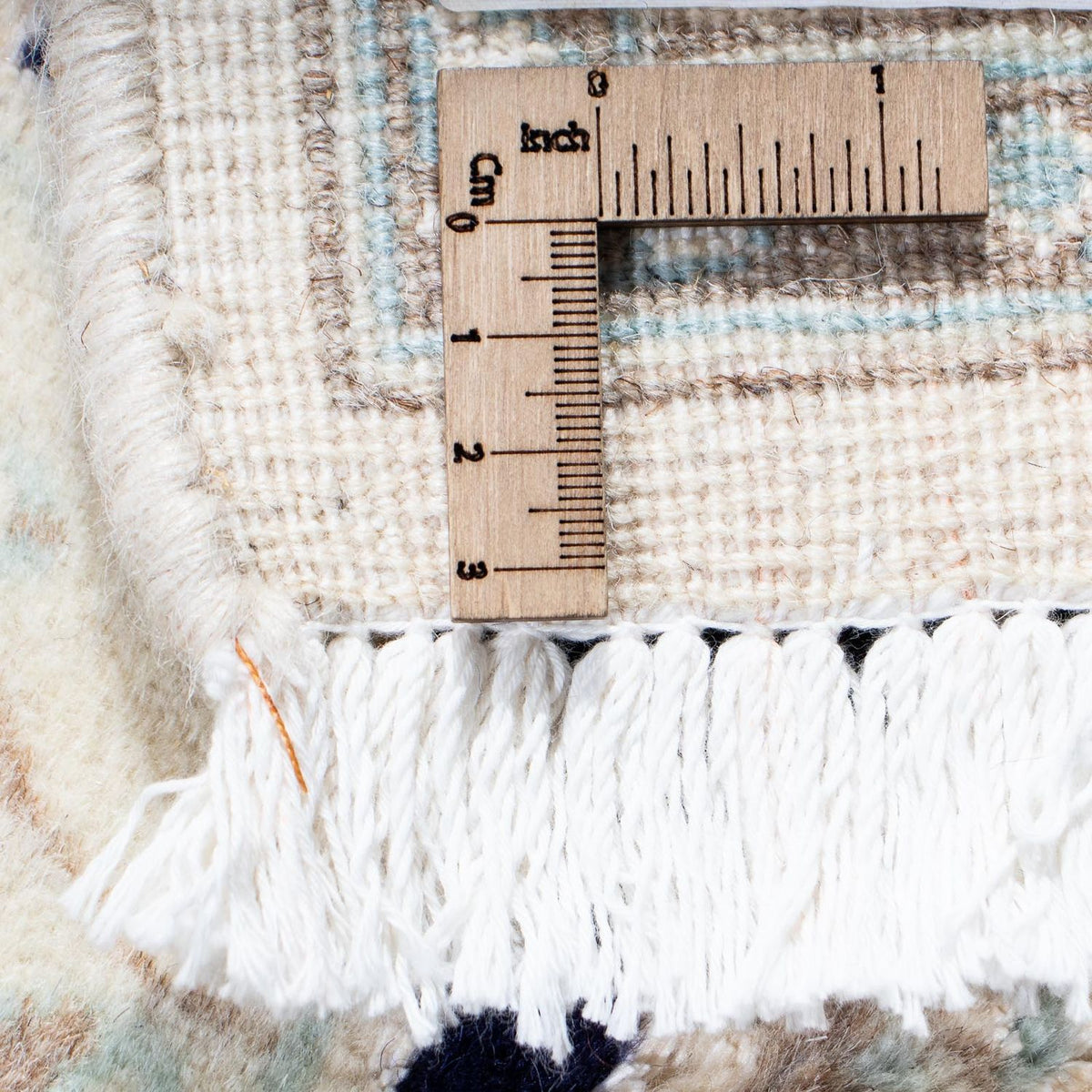 Tapis persan - Nain - 189 x 130 cm - beige