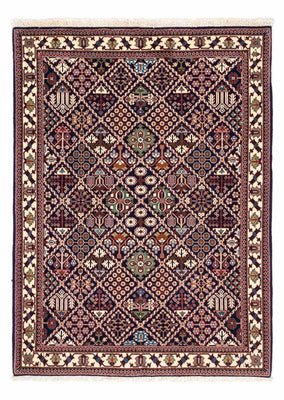 Tapis persan - Nomadic - 153 x 111 cm - bleu foncé