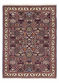 Tapis persan - Nomadic - 153 x 111 cm - bleu foncé