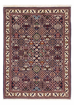 Tapis persan - Nomadic - 153 x 111 cm - bleu foncé