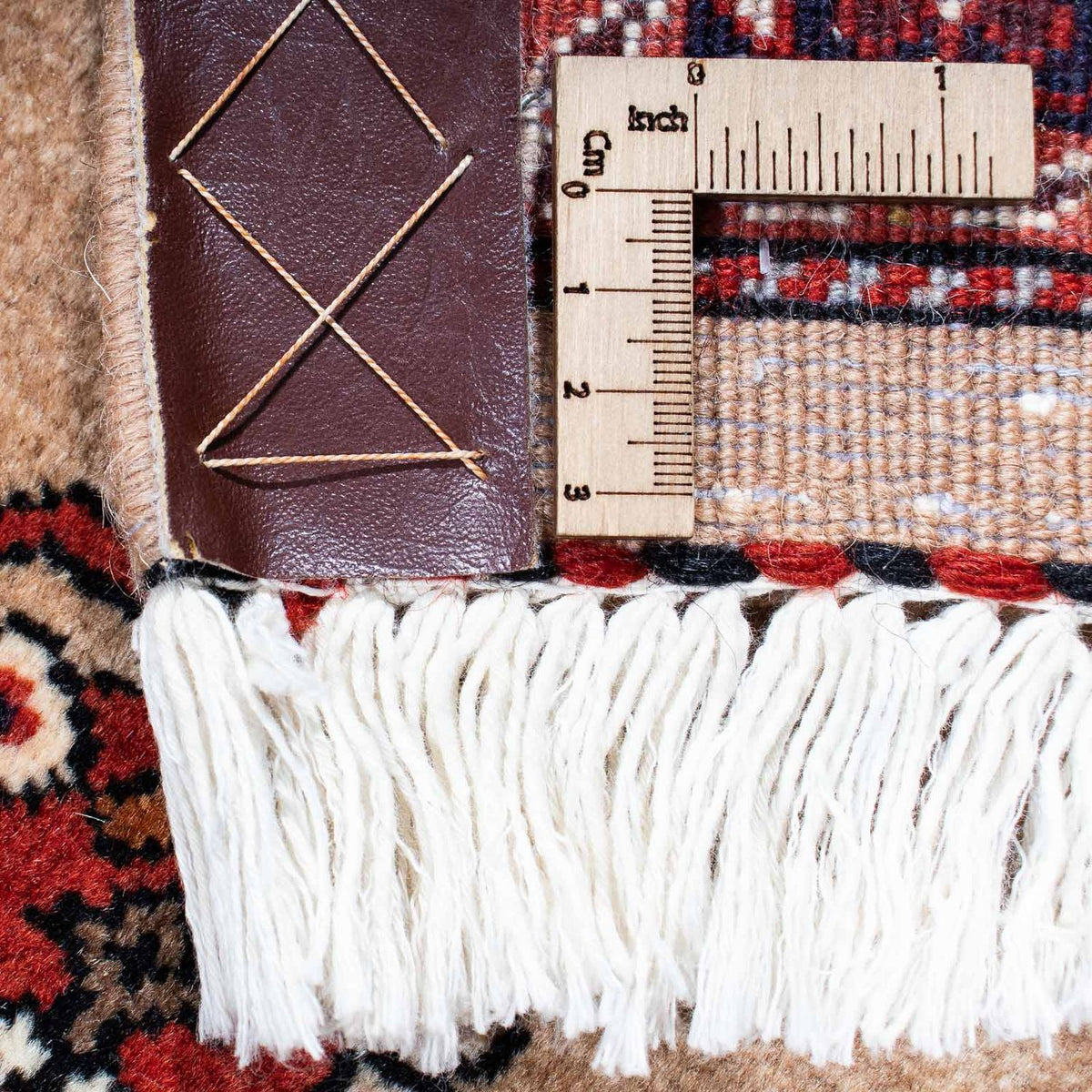 Tapis persan - Nomadic - 246 x 174 cm - marron clair