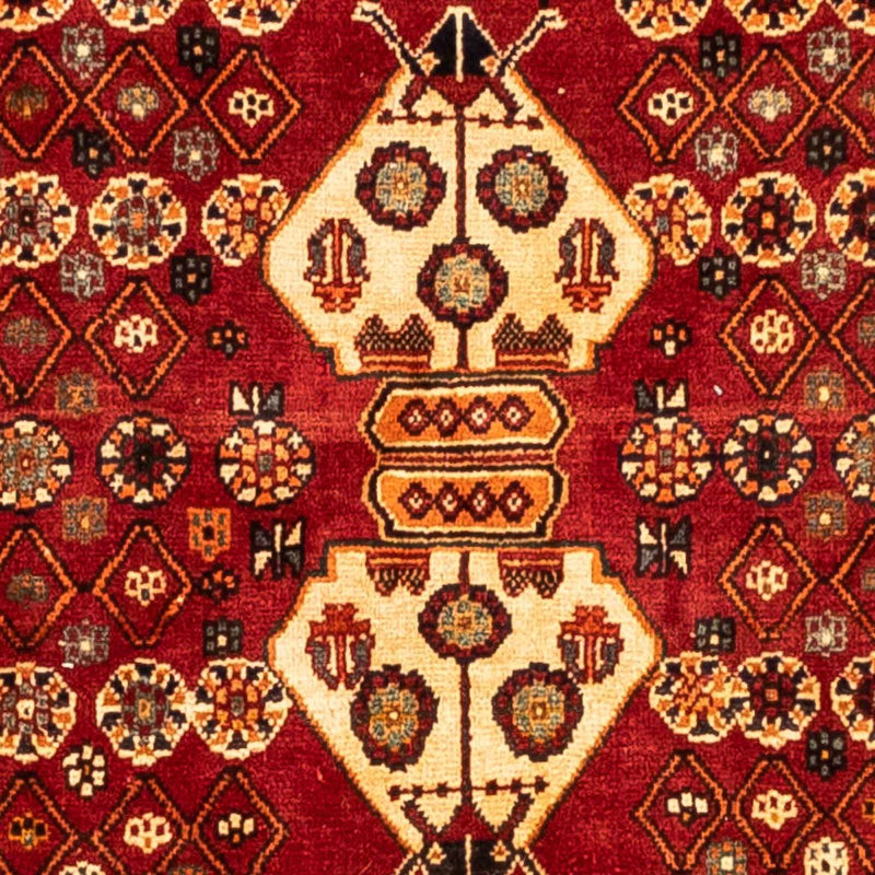 Tapis persan - Nomadic - 277 x 173 cm - rouge foncé