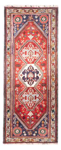 Tapis de couloir Tapis persan - Nomadic - 169 x 74 cm - rouge