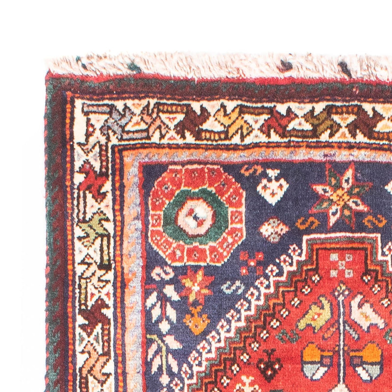 Tapis de couloir Tapis persan - Nomadic - 169 x 74 cm - rouge