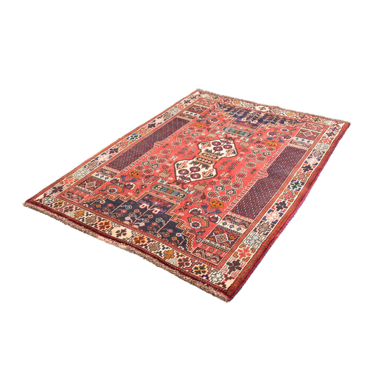 Tapis persan - Nomadic - 154 x 100 cm - rouge
