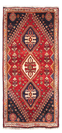 Tapis de couloir Tapis persan - Nomadic - 172 x 83 cm - rouge foncé