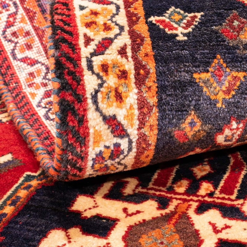 Tapis de couloir Tapis persan - Nomadic - 172 x 83 cm - rouge foncé