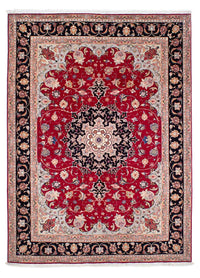 Tapis persan - Tabriz - Royal - 240 x 175 cm - rouge