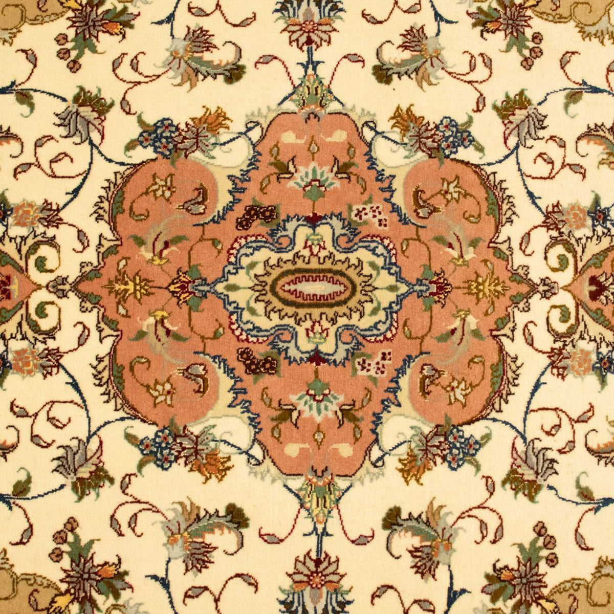 Tapis persan - Tabriz - Royal - 148 x 103 cm - beige