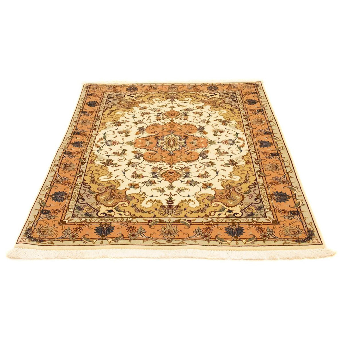 Tapis persan - Tabriz - Royal - 148 x 103 cm - beige