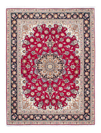 Tapis persan - Tabriz - Royal - 200 x 152 cm - rouge