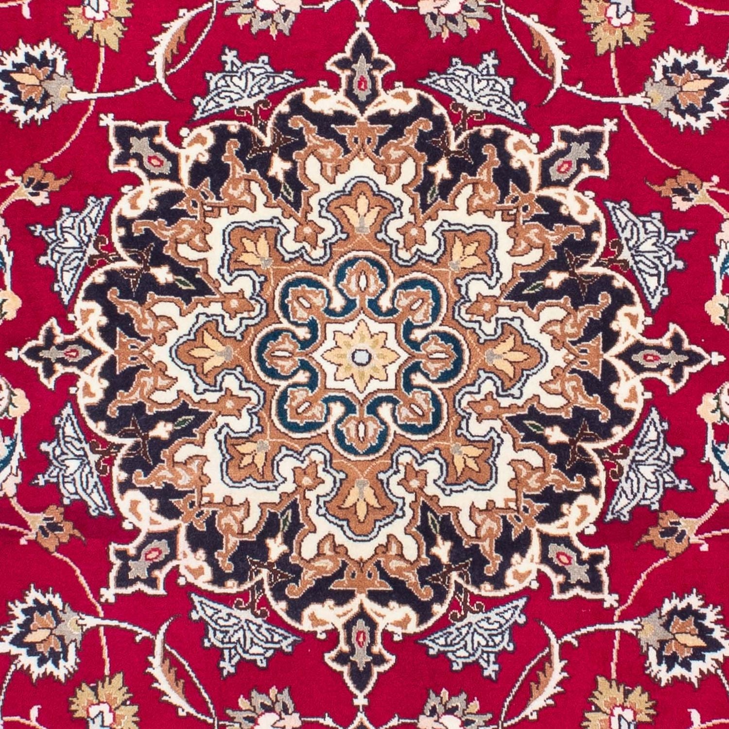 Tapis persan - Tabriz - Royal - 200 x 152 cm - rouge
