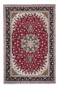 Tapis persan - Tabriz - Royal - 318 x 205 cm - rouge foncé