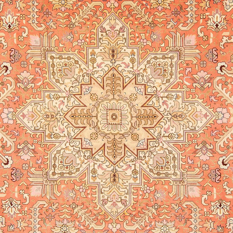 Tapis persan - Tabriz - Royal - 312 x 202 cm - rouge clair