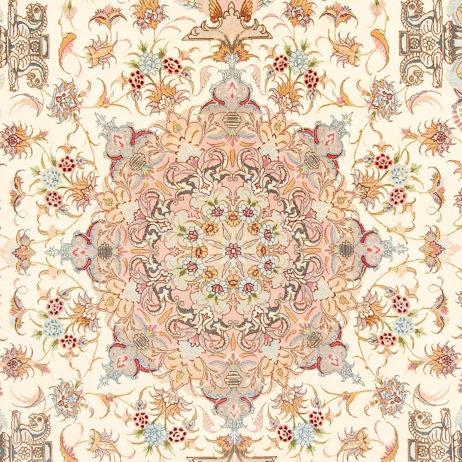 Tapis persan - Tabriz - 301 x 200 cm - beige