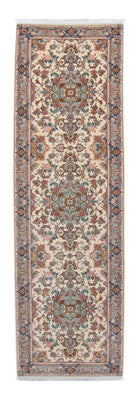 Tapis de couloir Tapis persan - Tabriz - Royal - 355 x 92 cm - beige