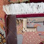 Tapis persan - Tabriz - Royal - 90 x 60 cm - rouge foncé