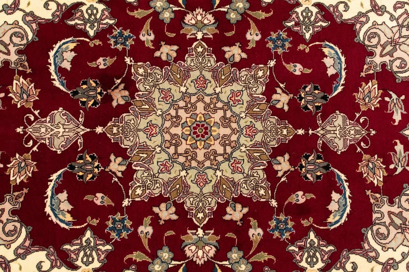 Tapis persan - Tabriz - Royal - 150 x 99 cm - rouge