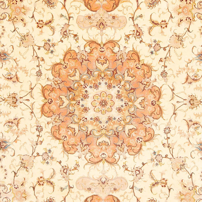 Tapis persan - Tabriz - 310 x 201 cm - beige