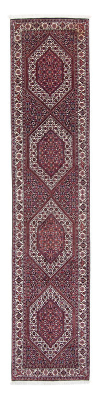 Tapis de couloir Tapis persan - Bidjar - 350 x 74 cm - multicolore