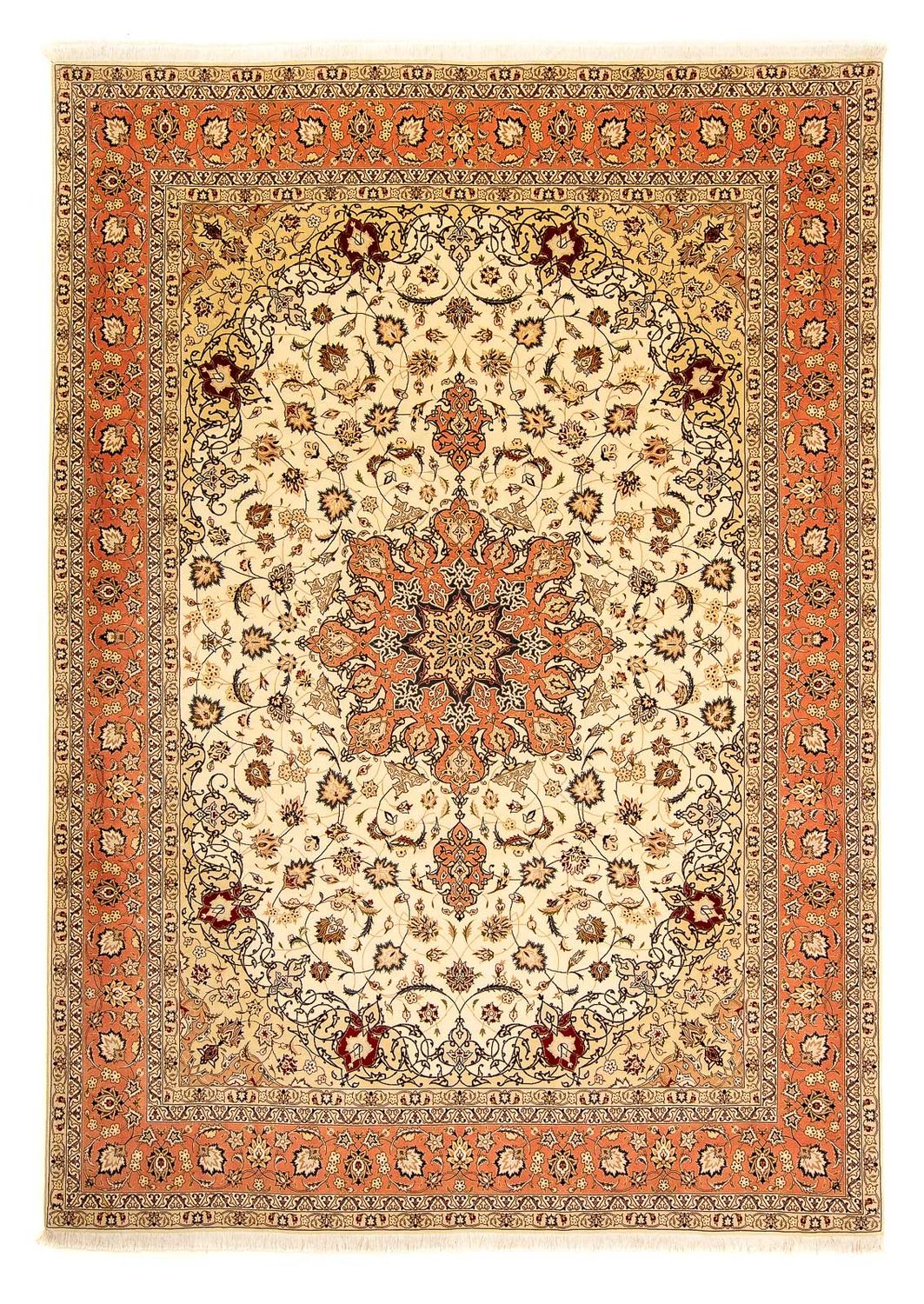Tapis persan - Tabriz - 348 x 250 cm - beige