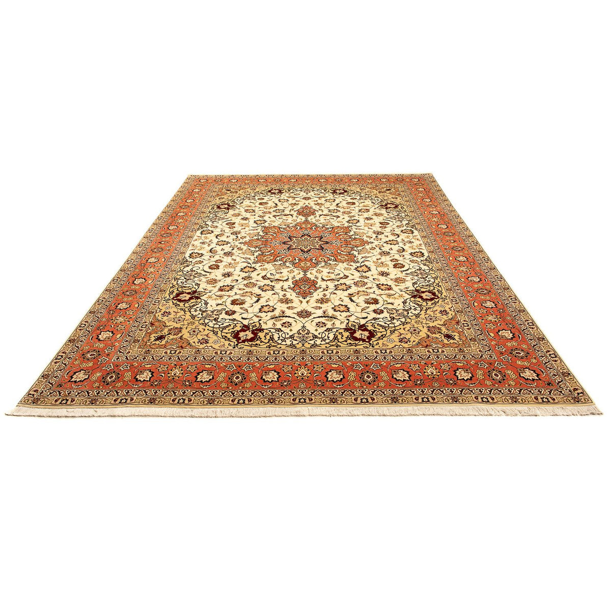Tapis persan - Tabriz - 348 x 250 cm - beige