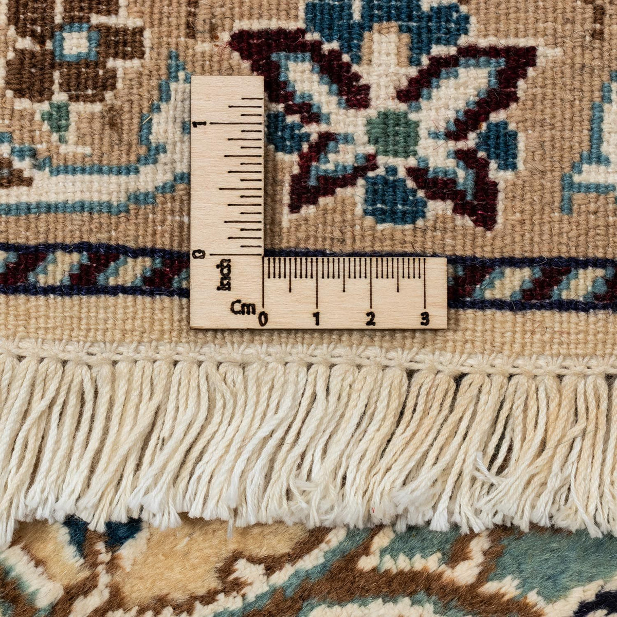 Tapis persan - Nain - Royal - 335 x 246 cm - beige