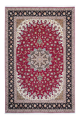 Tapis persan - Tabriz - Royal - 316 x 203 cm - rouge foncé
