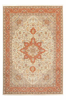 Tapis persan - Tabriz - Royal - 300 x 204 cm - beige