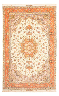Tapis persan - Tabriz - 303 x 199 cm - beige