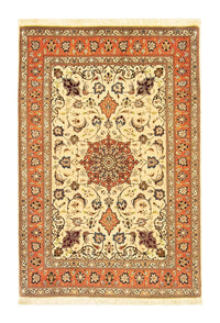 Tapis persan - Tabriz - Royal - 151 x 102 cm - beige