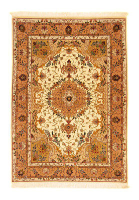 Tapis persan - Tabriz - Royal - 150 x 103 cm - beige