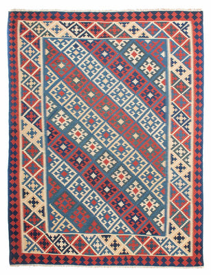 Tapis Kelim - Oriental - 322 x 252 cm - multicolore