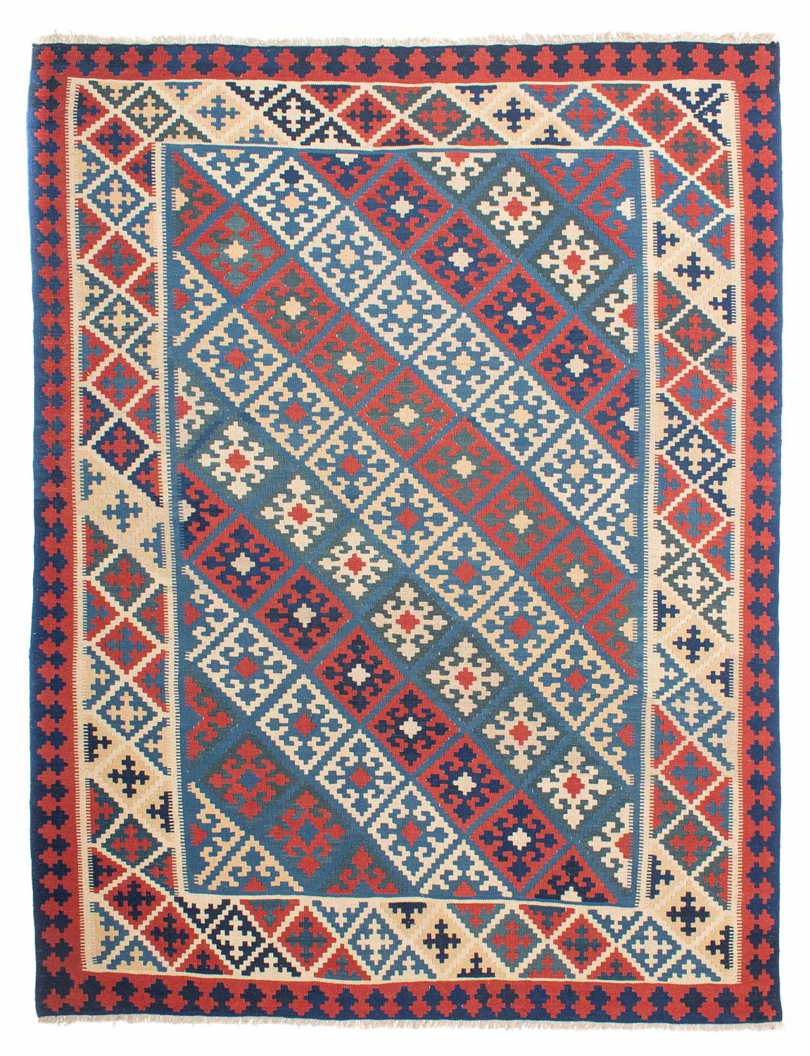 Tapis Kelim - Oriental - 322 x 252 cm - multicolore