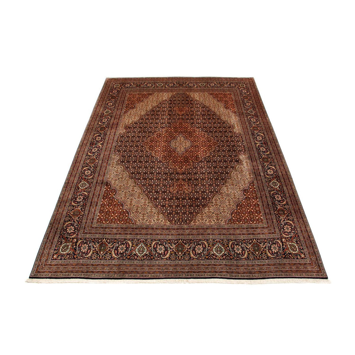 Tapis persan - Tabriz - 390 x 295 cm - marron