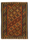 Kilim de Fars Tapis 148x198cm - Rectangle / Rouge foncé / 148 x 198 cm Rectangle